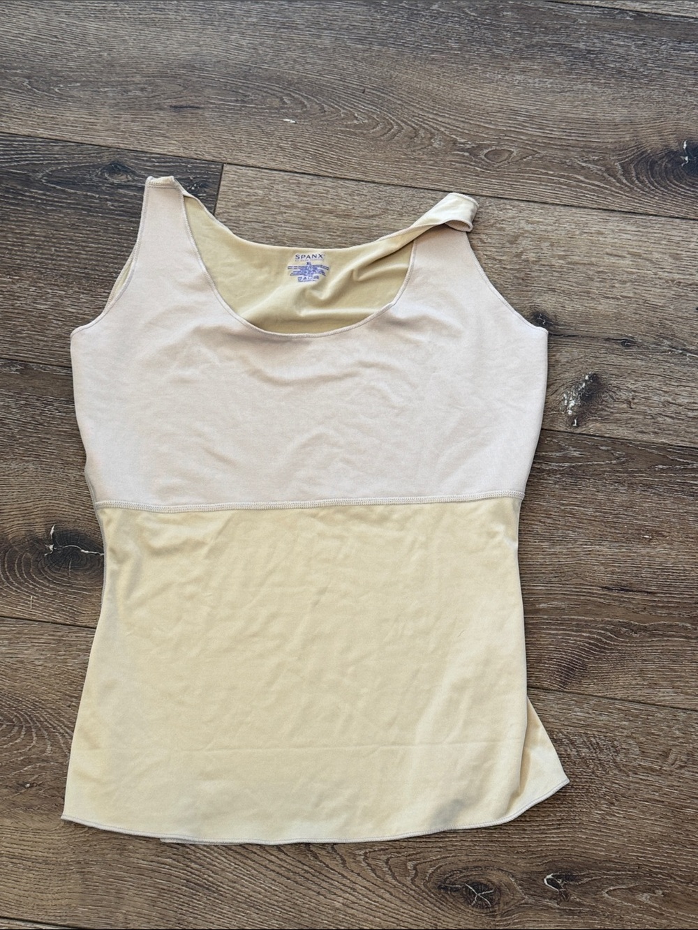 Spanx nude tank XL